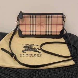Burberry Haymarket Crossbody Bag